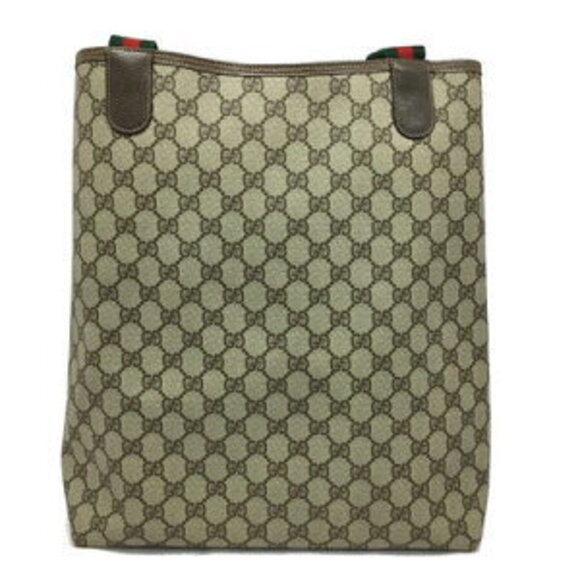 Gucci Sherry Line Tote Bag GG Plus Shoulder - Picture 2 of 8